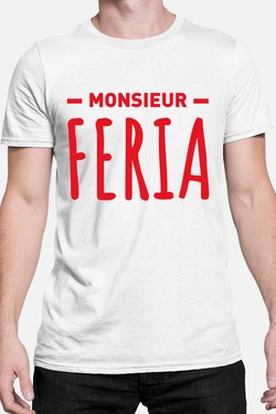 monsieur feria - Tshirt Homme-GRIS