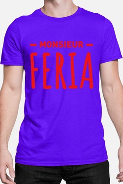 monsieur feria - Tshirt Homme-GRIS