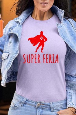 superhero feria - Tshirt Femme - FC-VERT CLAIR
