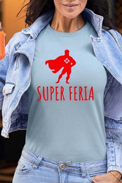 superhero feria - Tshirt Femme - FC-VERT CLAIR
