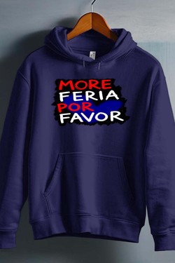 more feria por favor - Sweat capuche Homme-ROUGE