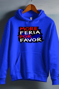 more feria por favor - Sweat capuche Homme-ROUGE
