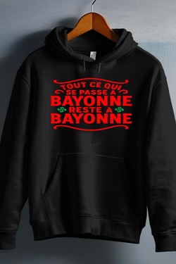 passe a bayonne - Sweat capuche Homme-BLEU ROI
