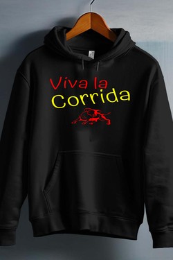 viva la corrida - Sweat capuche Homme-BLEU ROI