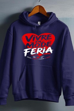 VIVRE mode feria - Sweat capuche Homme-GRIS