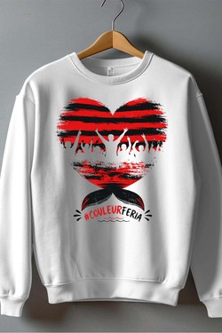 couleur  feria - Sweat Col Rond Homme-BLEU ROI