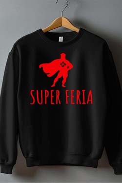 superhero feria - Sweat Col Rond Homme-BLANC