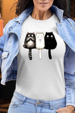 CAT GWB - Tshirt Femme-ROSE