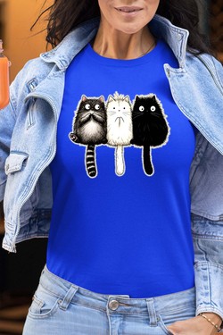 CAT GWB - Tshirt Femme-ROSE