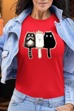 CAT GWB - Tshirt Femme-ROSE