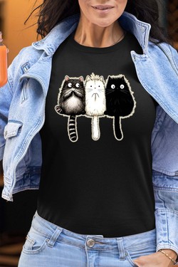CAT GWB - Tshirt Femme-ROSE