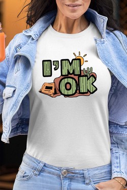 desert im ok - Tshirt Femme-BORDEAUX