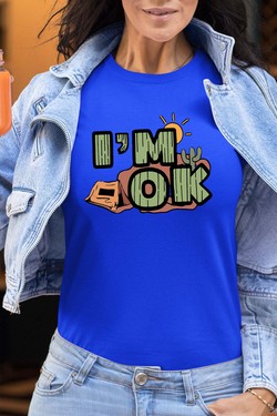 desert im ok - Tshirt Femme-BORDEAUX