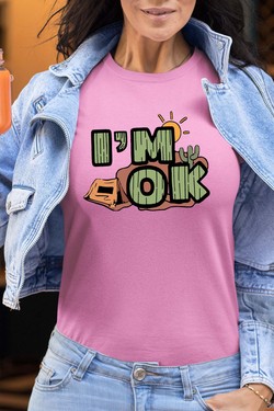 desert im ok - Tshirt Femme-BORDEAUX
