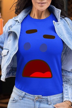 FUN FACE - Tshirt Femme-ROSE