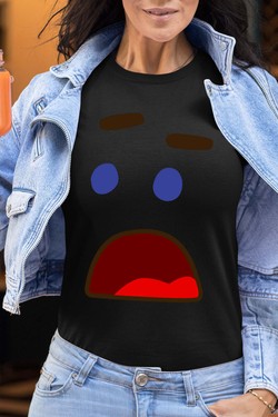 FUN FACE - Tshirt Femme-ROSE