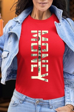 money 100 usd - Tshirt Femme-ROSE