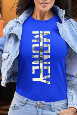 money 100 usd - Tshirt Femme-ROSE
