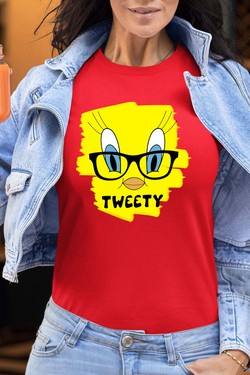 teety FACE k - Tshirt Femme-MARINE