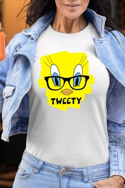 teety FACE k - Tshirt Femme-MARINE