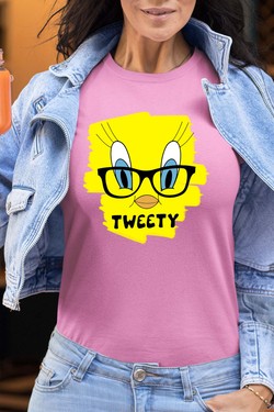 teety FACE k - Tshirt Femme-MARINE