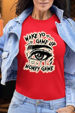 wake game up - Tshirt Femme-ROSE