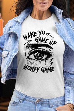 wake game up - Tshirt Femme-ROSE