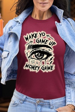 wake game up - Tshirt Femme-ROSE