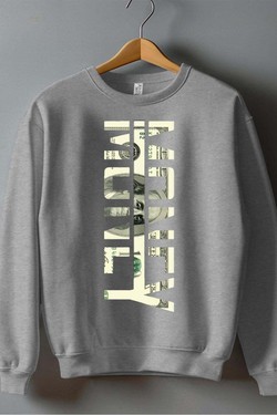 money 100 usd - Sweat Col Rond Homme-ROUGE