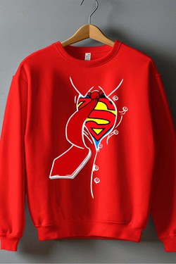 superman EV - Sweat Col Rond Homme-NOIR