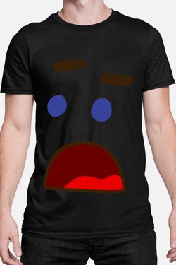FUN FACE - Tshirt Homme-NOIR