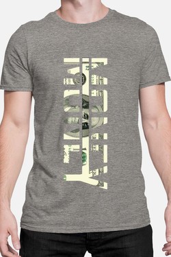 money 100 usd - Tshirt Homme-MARINE