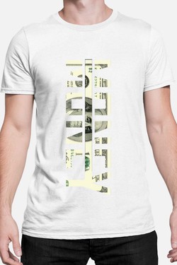 money 100 usd - Tshirt Homme-MARINE