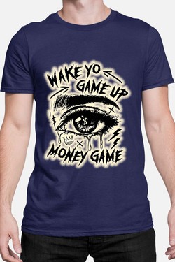 wake game up - Tshirt Homme-NOIR