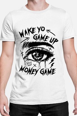 wake game up - Tshirt Homme-NOIR