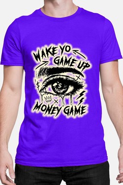 wake game up - Tshirt Homme-NOIR