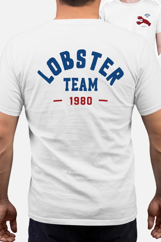 Lobster Team - Tshirt Homme AR-BLANC