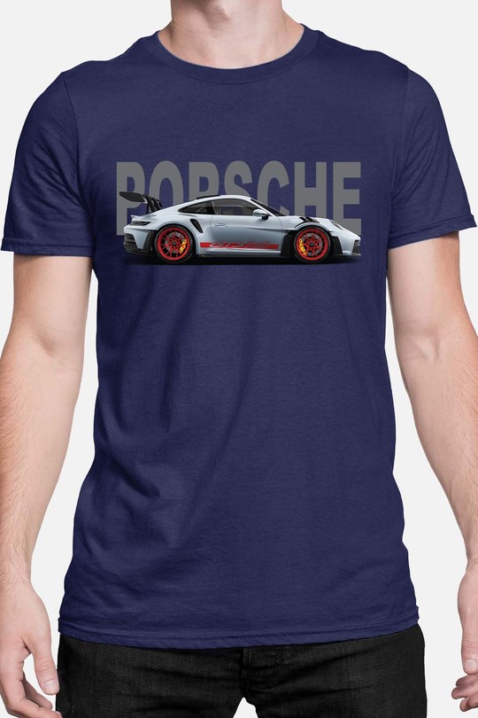Porsche 911 RS - Tshirt Homme-MARINE