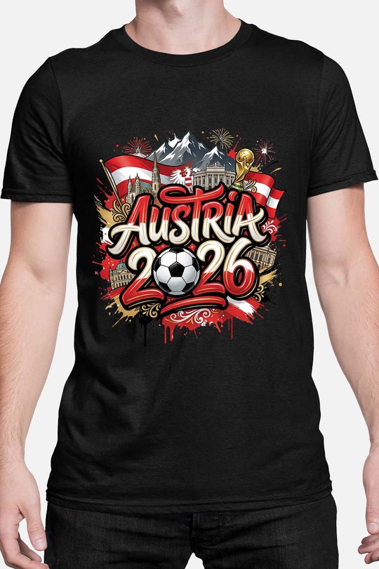 Cdm26 Austria - Tshirt Homme-NOIR