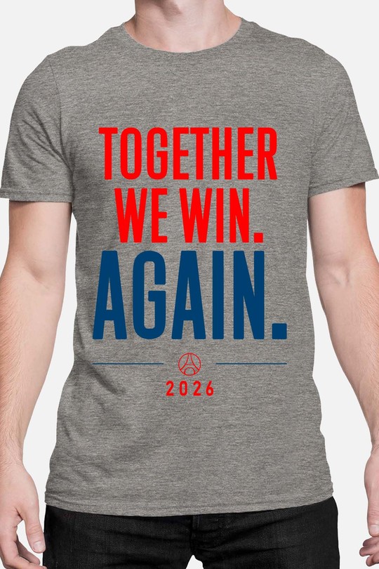 together Win again - Tshirt Homme-GRIS