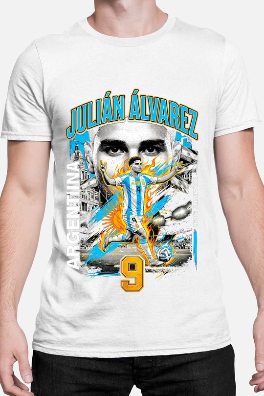 Alvarez BOOTLEG1 - Tshirt Homme-BLANC