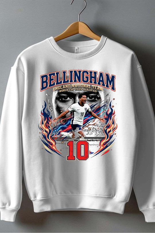 Bellingham BOOTLEG1 - Sweat Col Rond Homme-BLANC