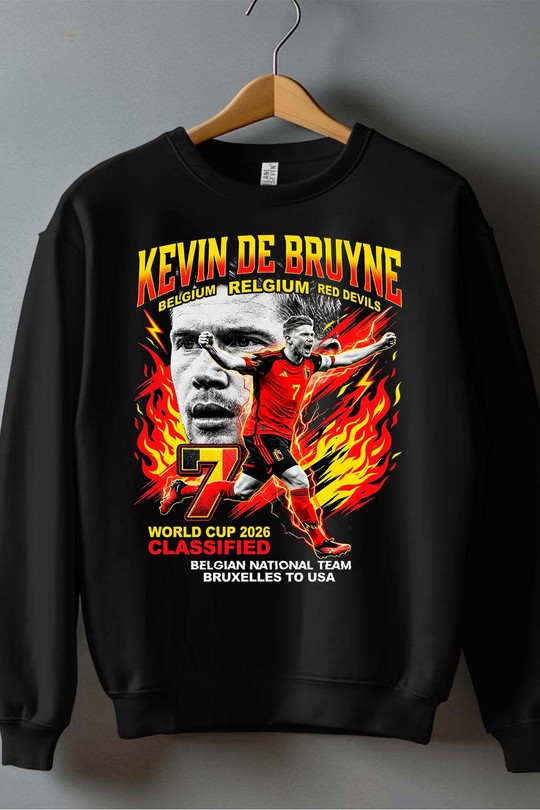 De Bruyne BOOTLEG1 - Sweat Col Rond Homme-NOIR