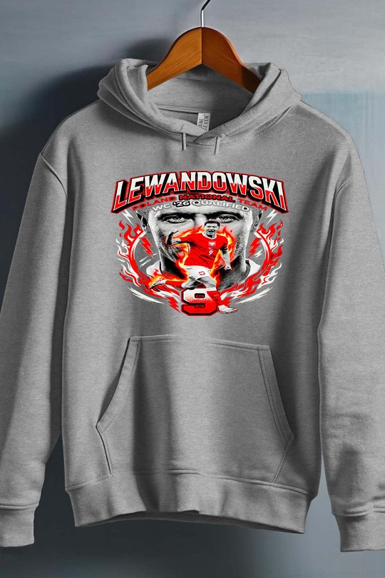 Lewandowski BOOTLEG1 - Sweat capuche Homme-GRIS