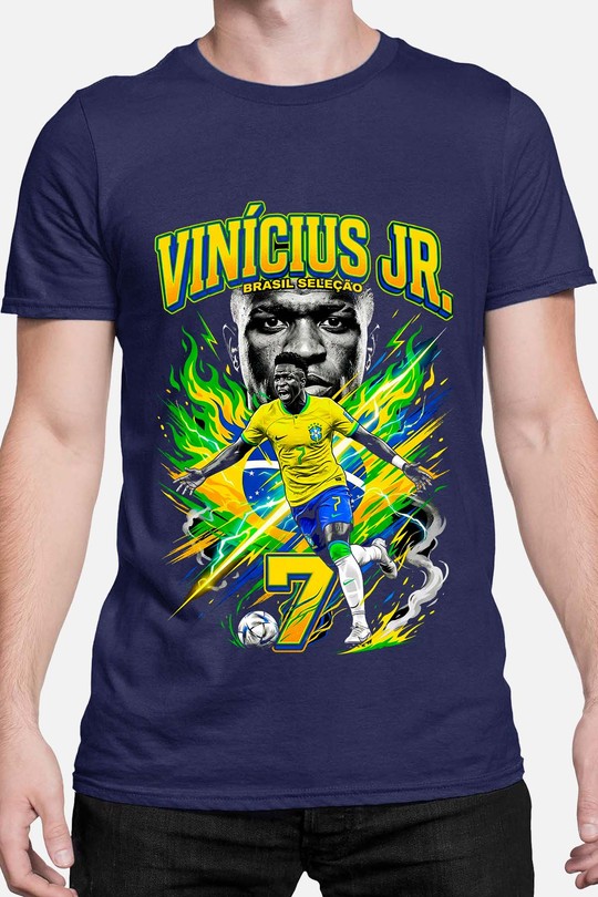 Vinicius BOOTLEG1 - Tshirt Homme-MARINE