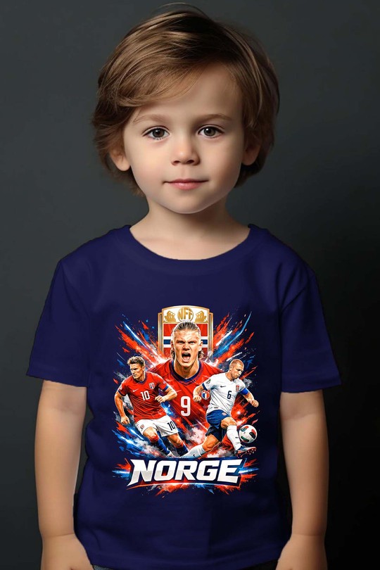 Bootleg Norge 1 Raw - Tshirt Garçon-MARINE