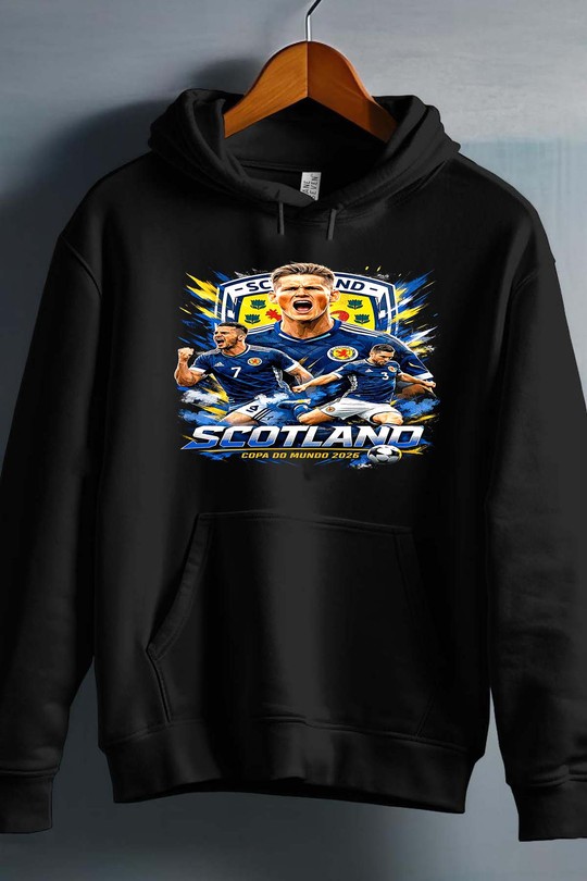 Bootleg Scotland 1 Raw - Sweat capuche Homme-NOIR