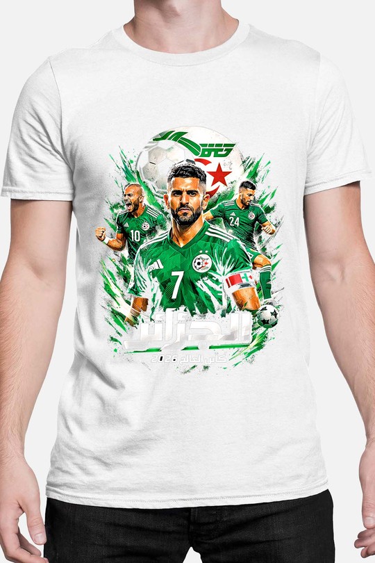 Bootleg Algérie 1 Raw - Tshirt Homme-BLANC