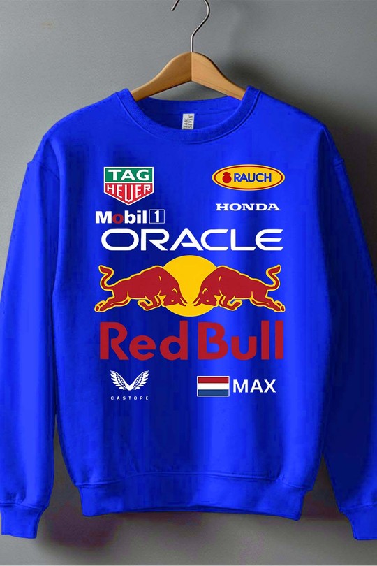 Oracle bullRed - Sweat Col Rond Homme-BLEU ROI