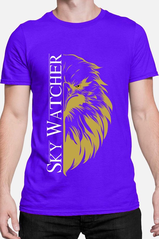T sky watcher - Tshirt Homme-BLEU ROI